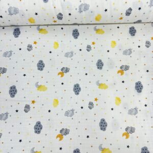 gri bulut müslin bezi