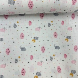 pembe bulut müslin bezi